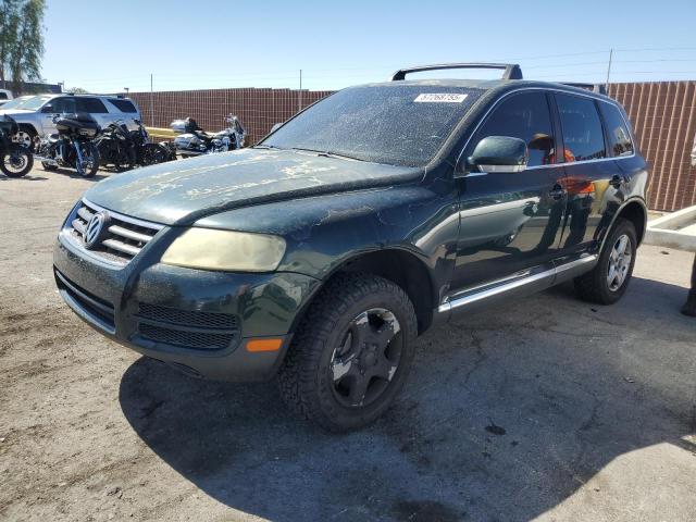 VOLKSWAGEN TOUAREG 3. 2005 green  gas WVGBG77L25D010568 photo #1