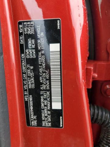 2019 VOLVO S60 T6 R-D 7JRA22TM8KG001854