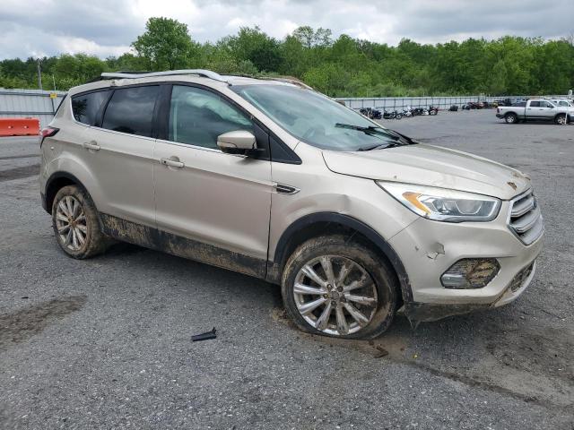 Vin: 1fmcu9jd0huc17975, lot: 57310215, ford escape titanium 20174