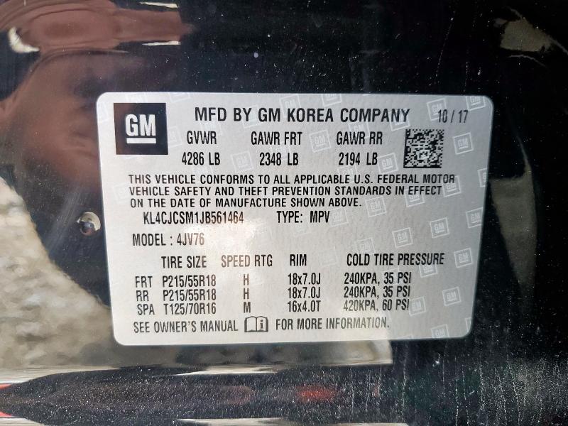 2018 BUICK ENCORE ESS KL4CJCSM1JB561464