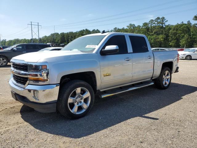 CHEVROLET SILVERADO 2018 silver  gas 3GCPCREC9JG144253 photo #1