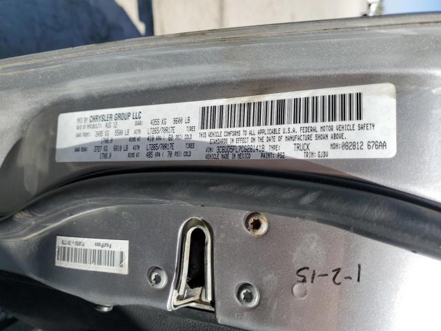3C6UD5FL7CG281418 2012 DODGE RAM 2500