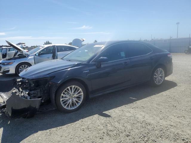 TOYOTA CAMRY XLE 2020 blue  hybrid engine 4T1F31AK4LU545361 photo #1