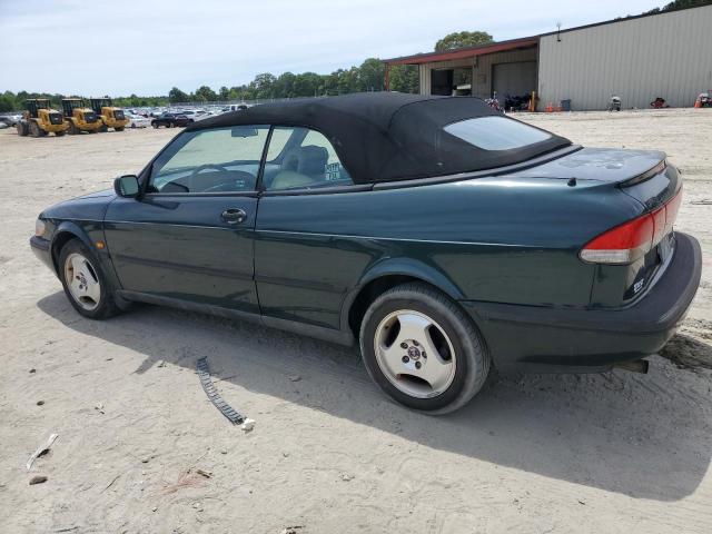 SAAB 900 S 1997 green converti gas YS3DD75B1V7013050 photo #3