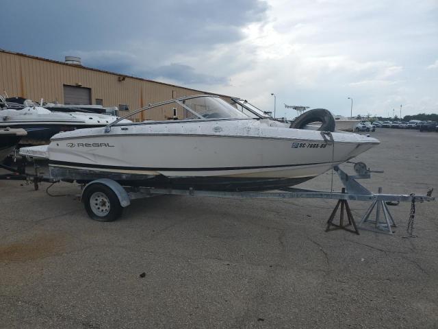 REGAL BOAT W/TRL 2006 white   RGMBM179J506 photo #1