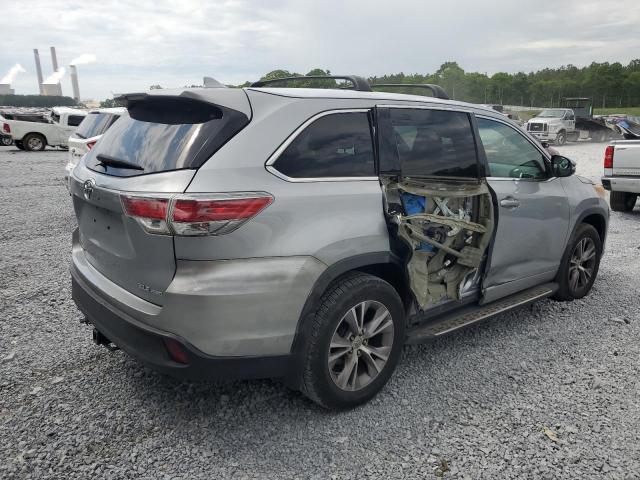 Vin: 5tdjkrfh6es017499, lot: 55273585, toyota highlander xle 20143