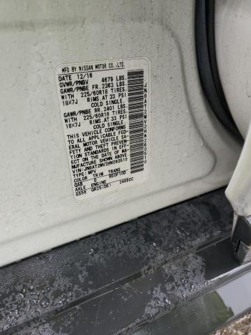 2017 NISSAN ROGUE SL A JN8AT2MV2HW260510