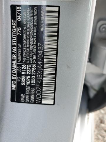 2018 MERCEDES-BENZ E 300 - WDDZF4JBXJA470437