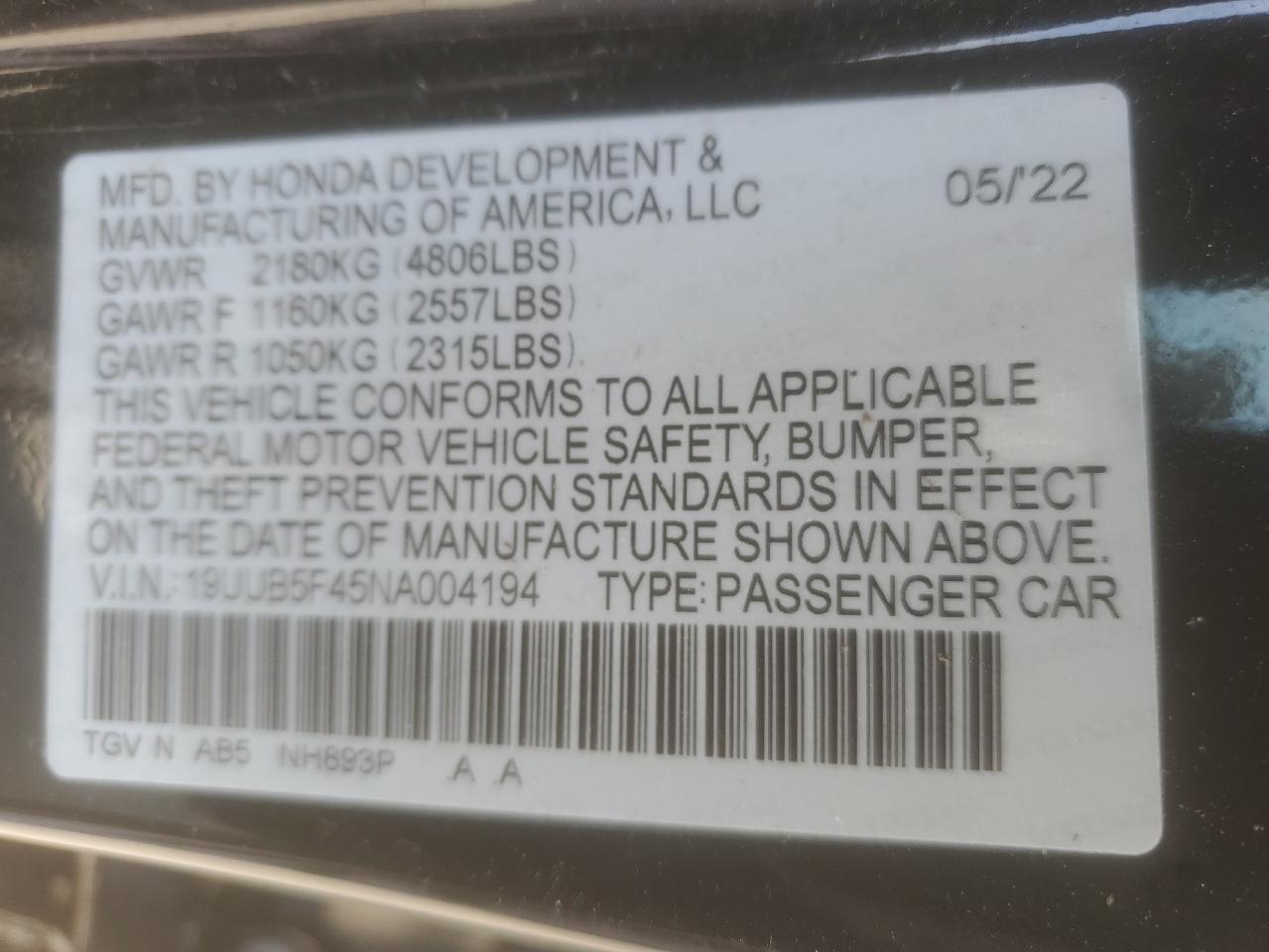 ACURA TLX TECHNOLOGY