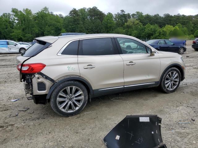 Vin: 2lmpj8lp3hbl29739, lot: 56948415, lincoln mkx reserve 20173