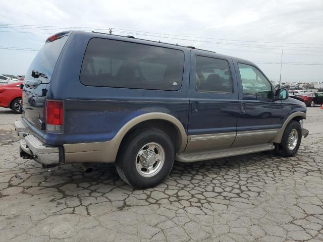 FORD EXCURSION 2002 blue  diesel 1FMNU42F22ED01888 photo #4