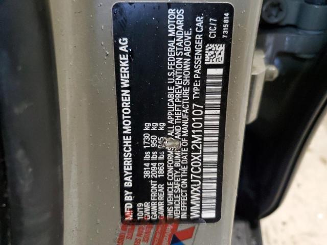 2020 MINI COOPER WMWXU7C0XL2M10107