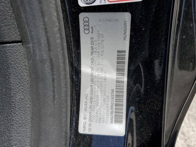 2016 AUDI A3 PREMIUM - WAU78LFF5G1083785