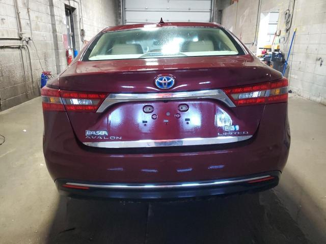 2016 TOYOTA AVALON HYB 4T1BD1EB7GU051460