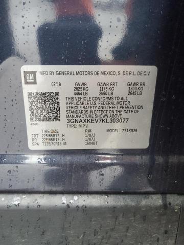 2019 CHEVROLET EQUINOX LT - 3GNAXKEV7KL303077