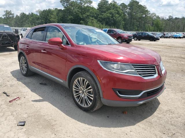 Vin: 2lmtj6lr7gbl84133, lot: 57279505, lincoln mkx reserve 20164