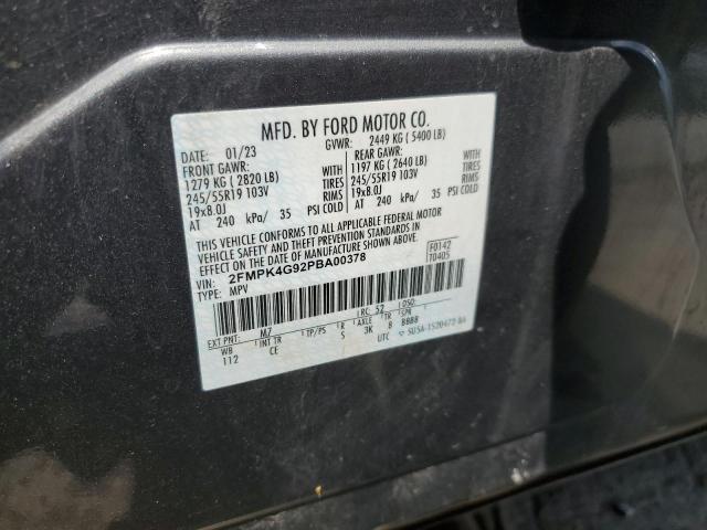2023 FORD EDGE SE - 2FMPK4G92PBA00378