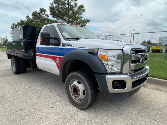 FORD F450 SUPER 2014 white chassis diesel 1FDUF4GT5EEA92994 photo #1