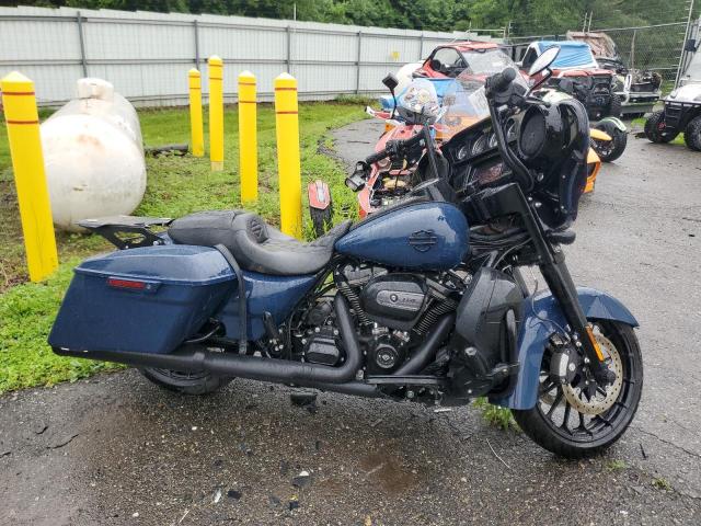 HARLEY-DAVIDSON FLHXS 2019 blue  gas 1HD1KRP11KB657056 photo #1