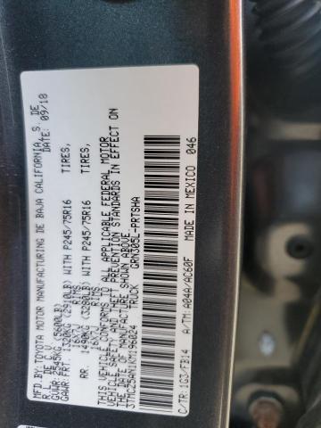 2019 TOYOTA TACOMA DOU - 3TMCZ5AN1KM196024