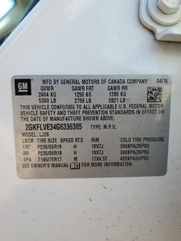 2016 GMC TERRAIN DE 2GKFLVE34G6336385
