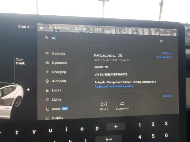 2019 TESLA MODEL 3 - 5YJ3E1EAXKF509572