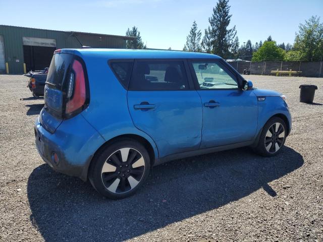 KIA SOUL + 2017 blue  gas KNDJP3A59H7490646 photo #4