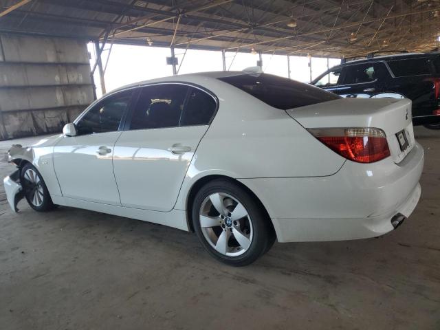 BMW 525 I 2007 white  gas WBANE53557CW63078 photo #3