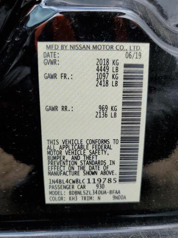 2020 NISSAN ALTIMA SR - 1N4BL4CW8LC119785