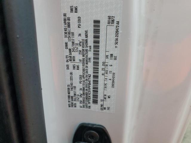 2023 FORD F150 SUPER - 1FTEX1C51PFB47742