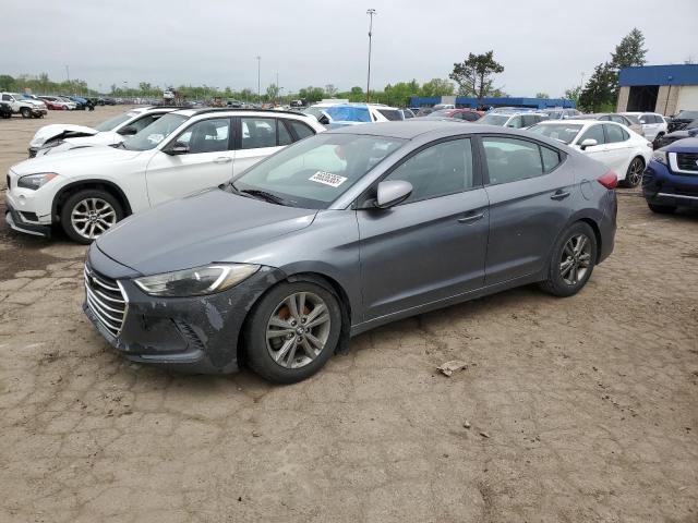 HYUNDAI ELANTRA SE 2018 gray  gas 5NPD84LF2JH356486 photo #1