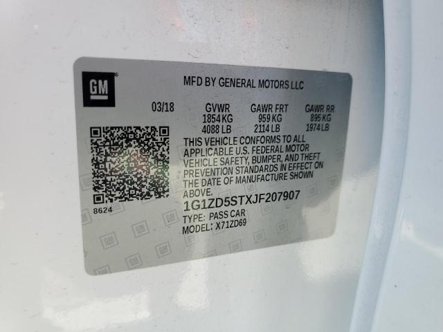 2018 CHEVROLET MALIBU LT - 1G1ZD5STXJF207907
