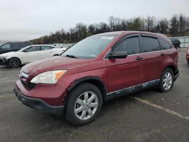 HONDA CR-V EX 2007 red  gas JHLRE48577C115190 photo #1