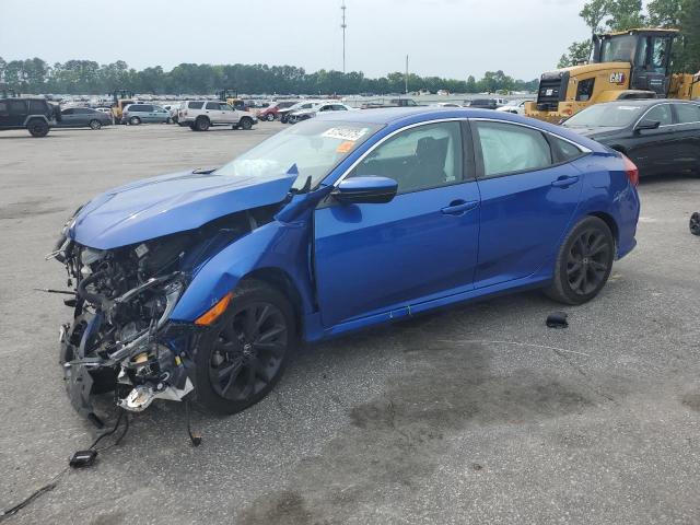 Vin: 2hgfc2f84kh543670, lot: 58357245, honda civic sport 2019 img_1