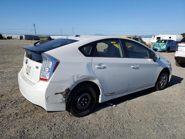 TOYOTA PRIUS 2011 white  hybrid engine JTDKN3DU1B0261598 photo #4