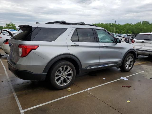 Vin: 1fmsk8dh7mgc23212, lot: 55395545, ford explorer xlt 20213