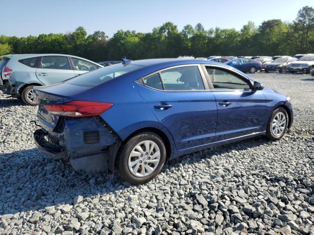 Vin: 5npd74lf8hh140168, lot: 55438835, hyundai elantra se 20173