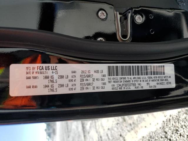 2015 JEEP PATRIOT LATITUDE 1C4NJPFB3FD377959