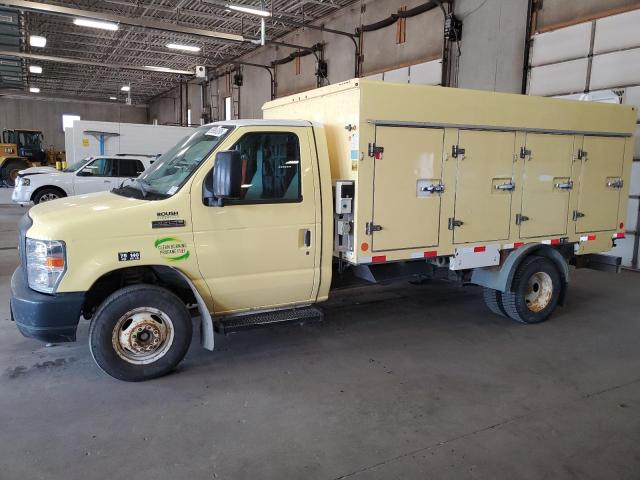 FORD ECONOLINE 2019 yellow  gas 1FDXE4FS6KDC19360 photo #1