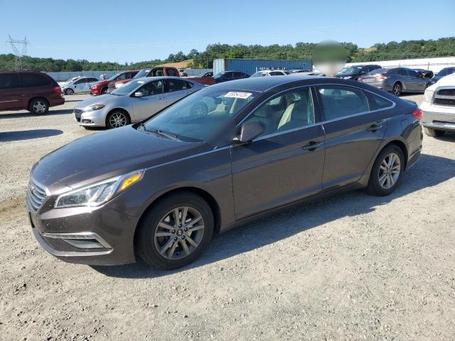 HYUNDAI SONATA SE 2015 gray  gas 5NPE24AF3FH134443 photo #1