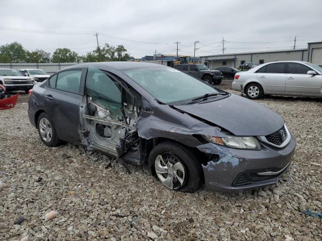 Vin: 19xfb2f51ee022221, lot: 57254415, honda civic lx 20144