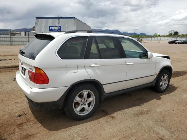 BMW X5 4.4I 2003 white 4dr spor gas 5UXFB33513LH47690 photo #4