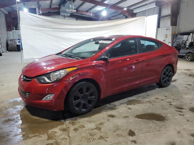 HYUNDAI ELANTRA GL 2012 red  gas KMHDH4AE3CU407850 photo #1