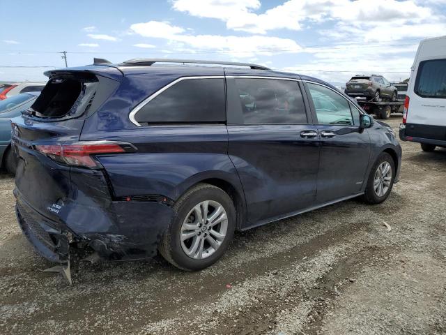 Vin: 5tdxskfc1ms037700, lot: 56537175, toyota sienna xse 20213