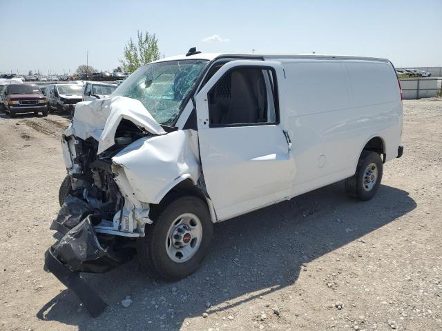 GMC SAVANA G25 2023 white  gas 1GTW7AFP0P1226463 photo #1