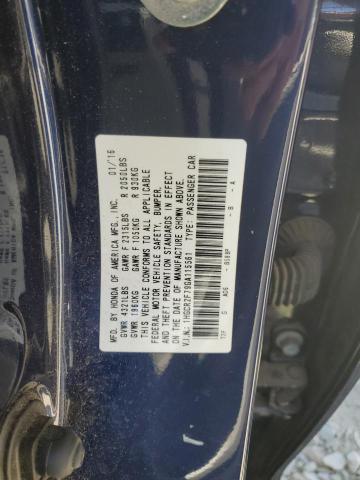 2016 HONDA ACCORD EX 1HGCR2F79GA115561
