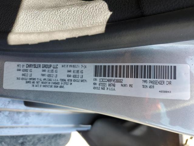 2015 CHRYSLER 200 LIMITE - 1C3CCCAB9FN536662