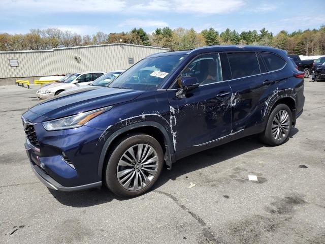 Vin: 5tdfzrbh1ms143906, lot: 55423395, toyota highlander platinum 2021 img_1
