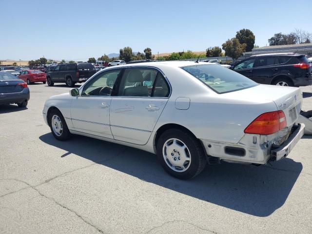 LEXUS LS 430 2002 white  gas JTHBN30F620092104 photo #3