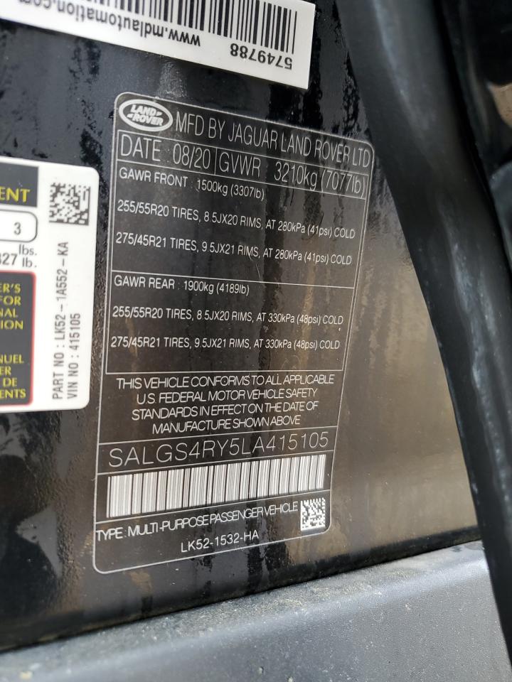 LAND ROVER RANGE ROVER HSE